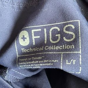 Figs Kade Cargo Scrub Pant- large tall navy